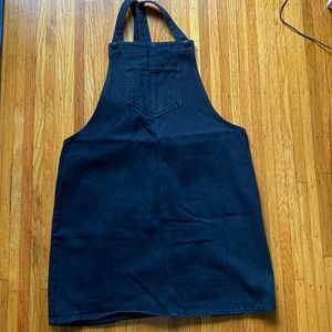 Twik overall mini dress